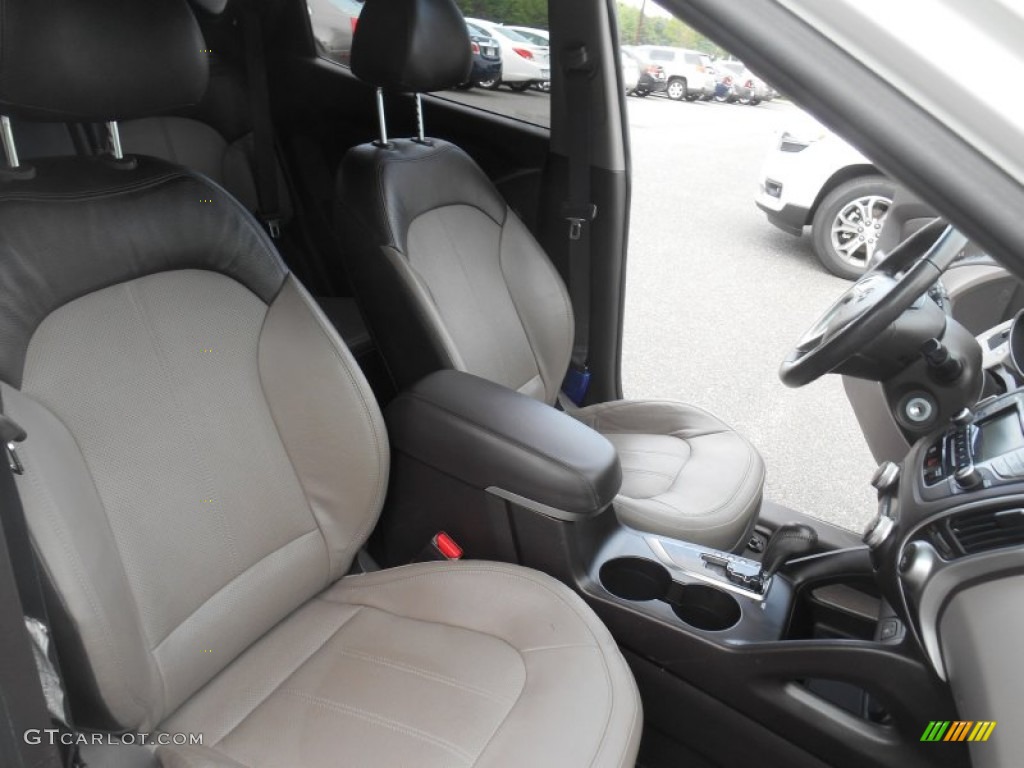 2012 Tucson Limited AWD - Cotton White / Taupe photo #22
