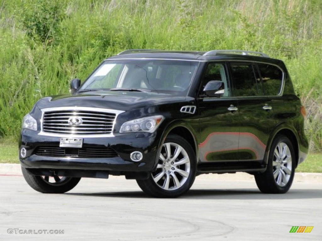 Black Obsidian Infiniti QX