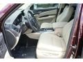 Parchment 2015 Acura MDX SH-AWD Technology Interior Color