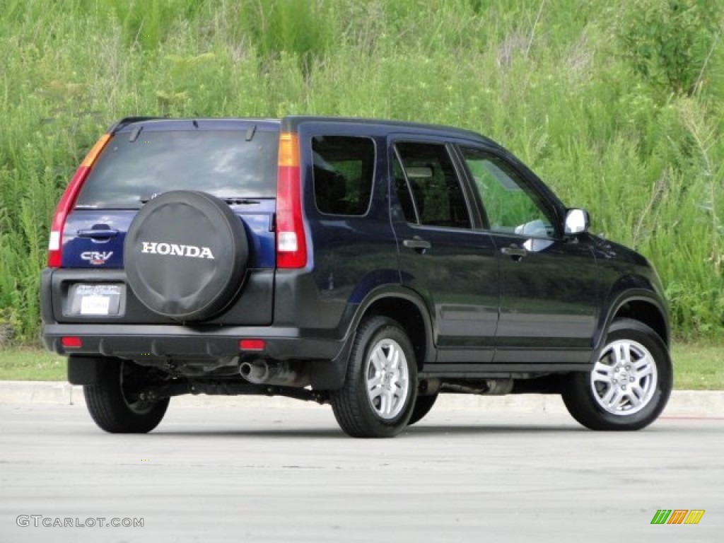 2004 CR-V EX 4WD - Eternal Blue Pearl / Black photo #4