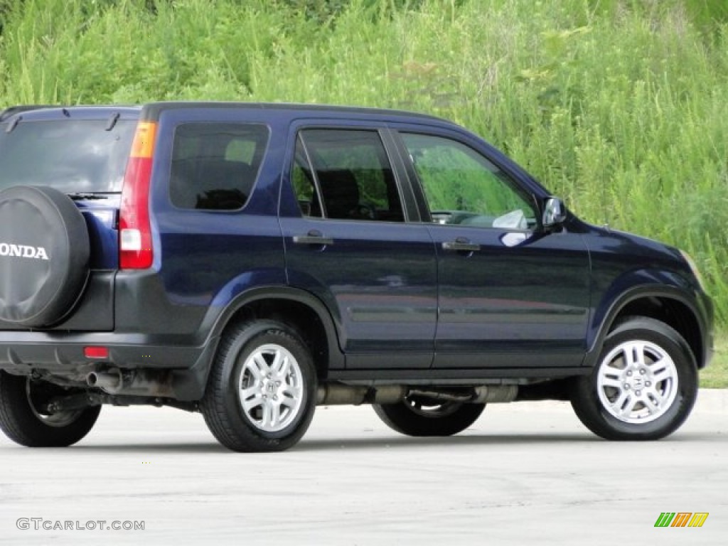 2004 CR-V EX 4WD - Eternal Blue Pearl / Black photo #21