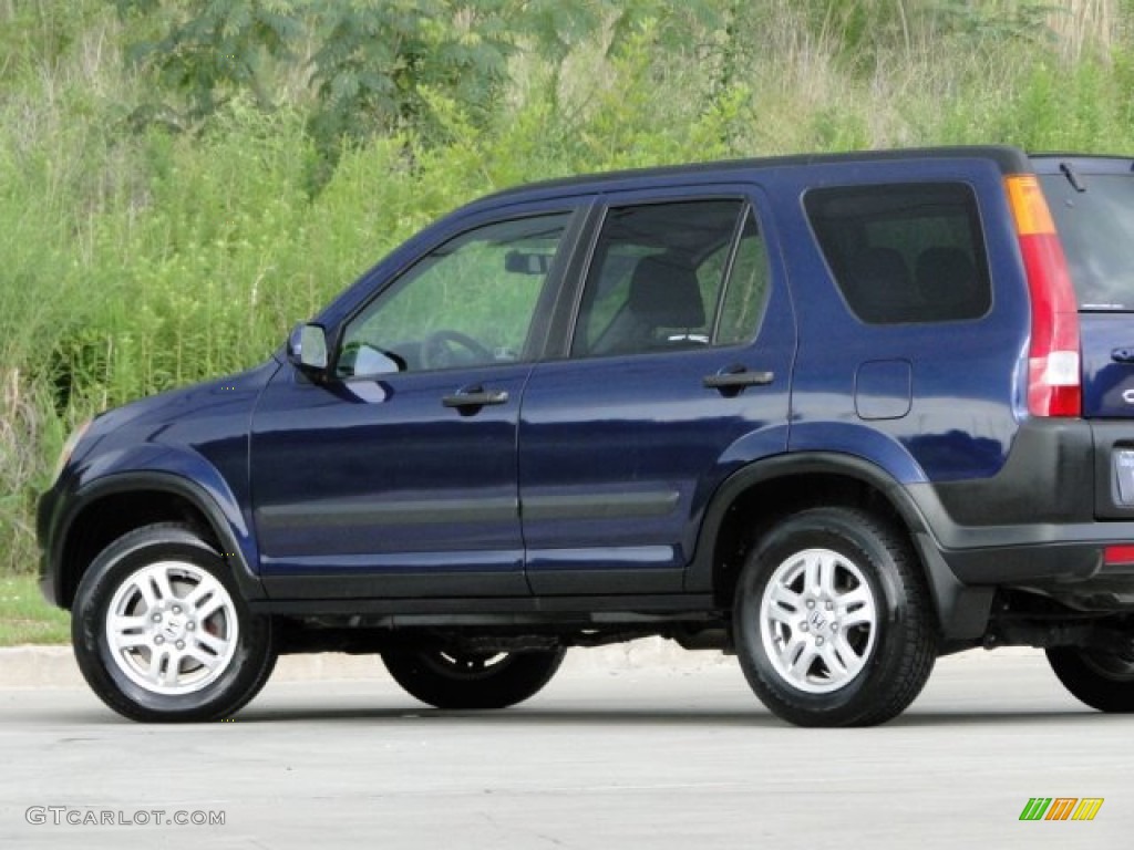 2004 CR-V EX 4WD - Eternal Blue Pearl / Black photo #23