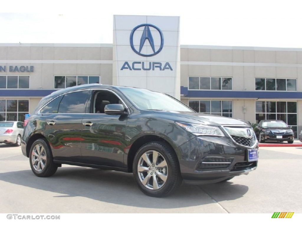 2015 MDX Advance - Graphite Luster Metallic / Ebony photo #1