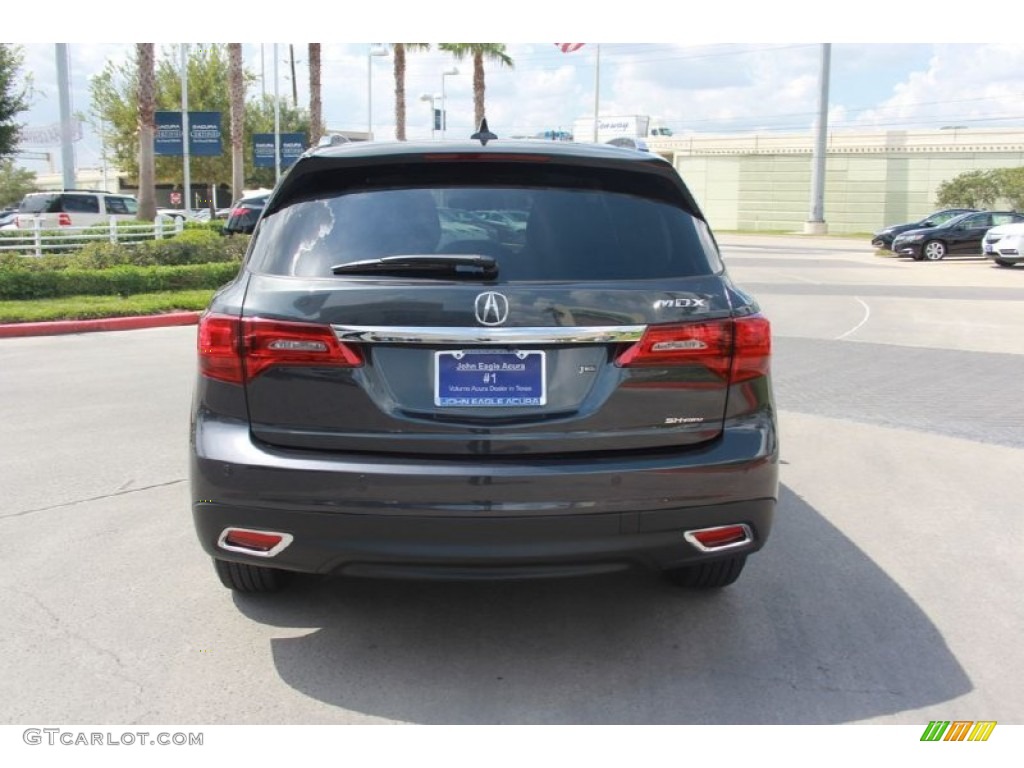 2015 MDX Advance - Graphite Luster Metallic / Ebony photo #6