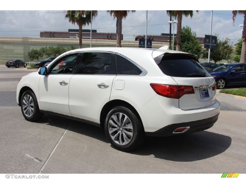 2015 MDX Technology - White Diamond Pearl / Graystone photo #5