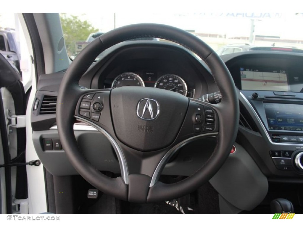 2015 MDX Technology - White Diamond Pearl / Graystone photo #26