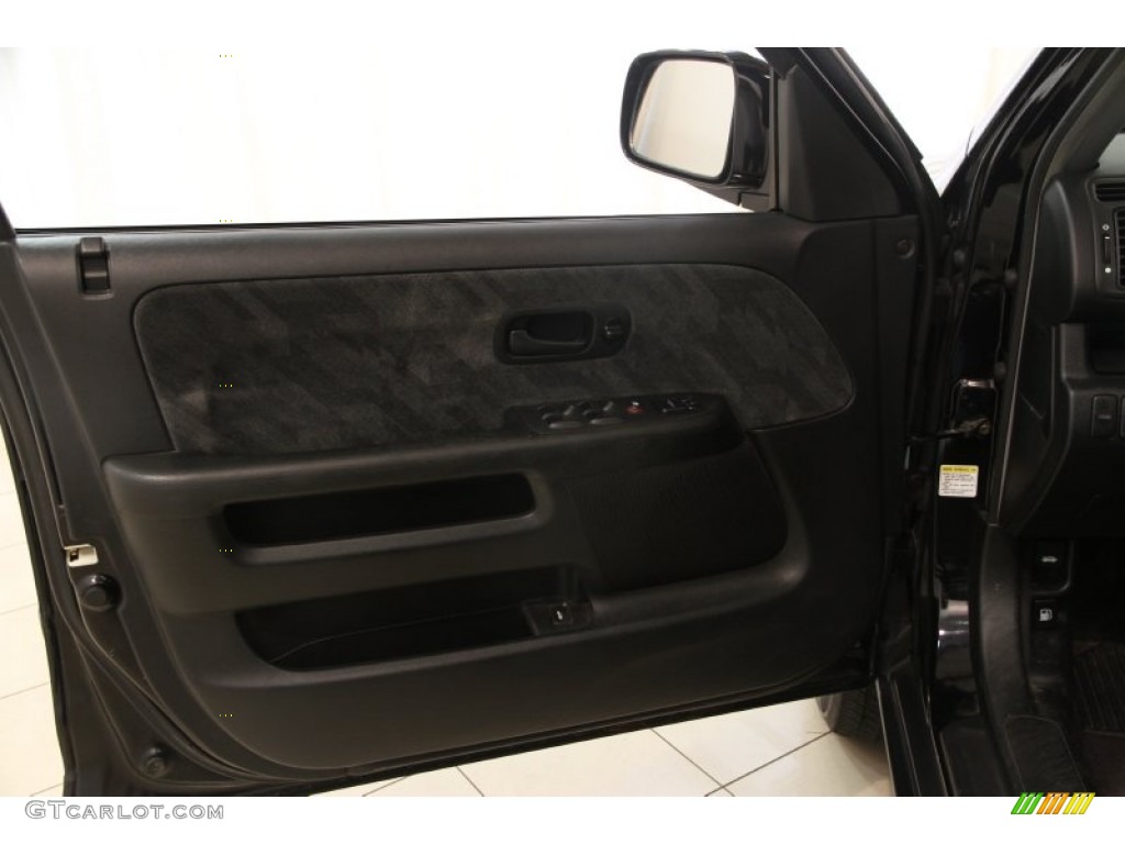 2002 CR-V EX 4WD - Nighthawk Black Pearl / Black photo #4