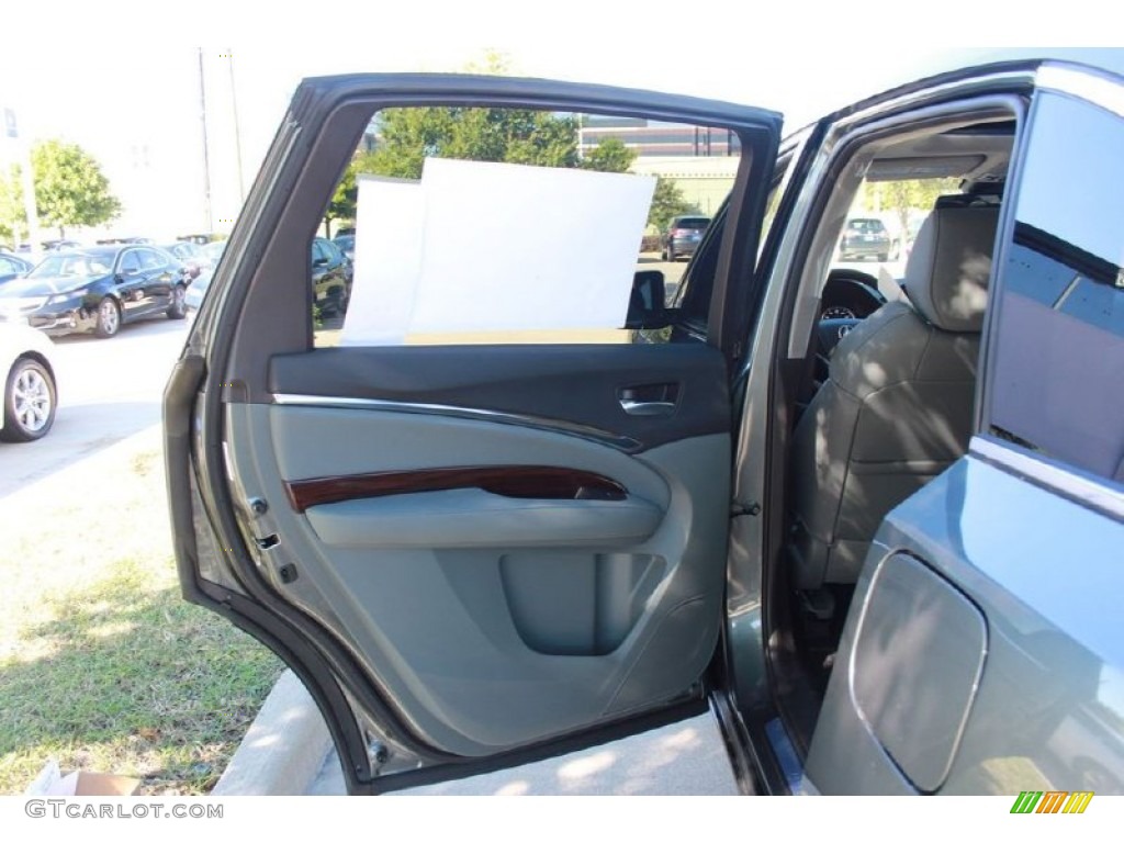 2015 MDX Technology - Forest Mist Metallic / Graystone photo #12