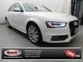 Ibis White - A4 2.0T Sedan Photo No. 1