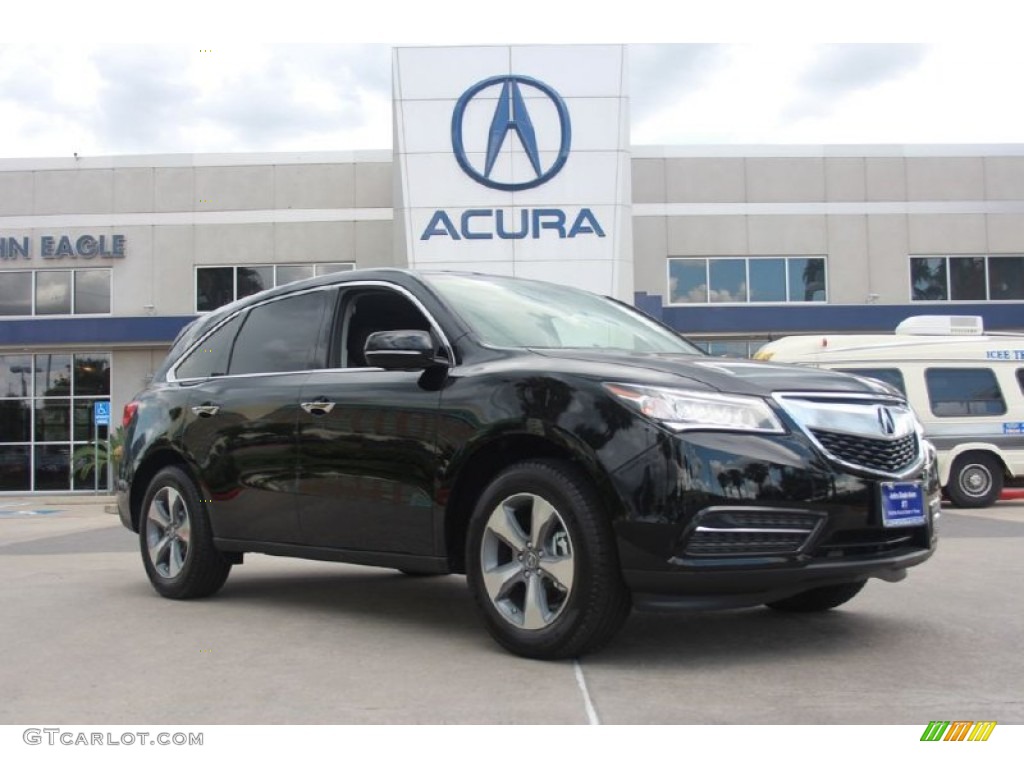 2015 MDX  - Crystal Black Pearl / Ebony photo #1