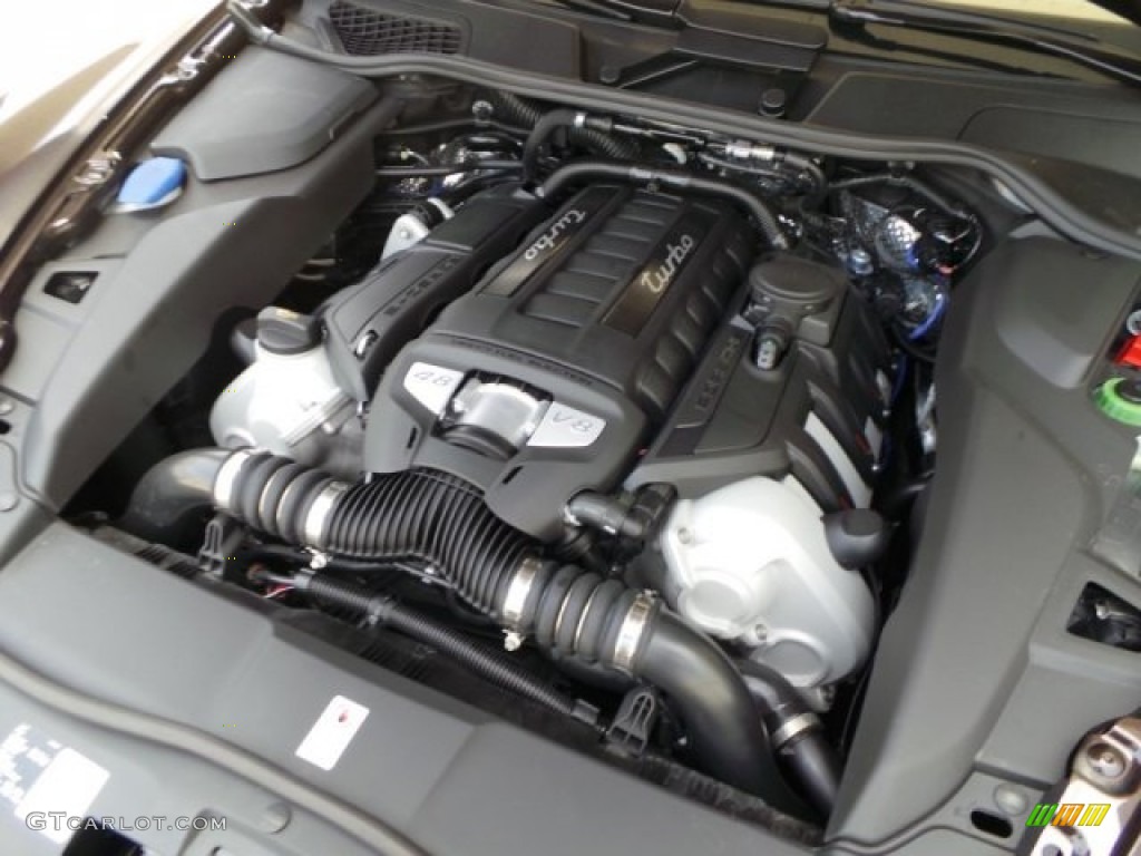 2014 Porsche Cayenne Turbo 4.8 Liter DFI Twin-Turbocharged DOHC 32-Valve VVT V8 Engine Photo #95290725