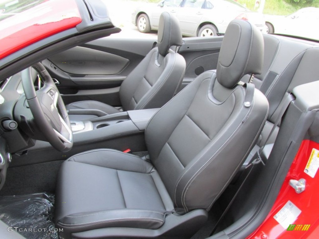 2015 Chevrolet Camaro LT Convertible Front Seat Photo #95293315