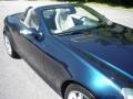 Caspian Blue Metallic - SLK 350 Roadster Photo No. 19