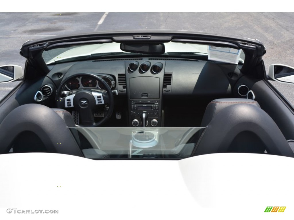 2007 350Z Grand Touring Roadster - Pikes Peak White Pearl / Charcoal photo #27