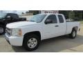 Summit White - Silverado 1500 LT Extended Cab Photo No. 2