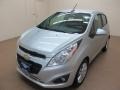 2014 Silver Ice Chevrolet Spark LT  photo #4