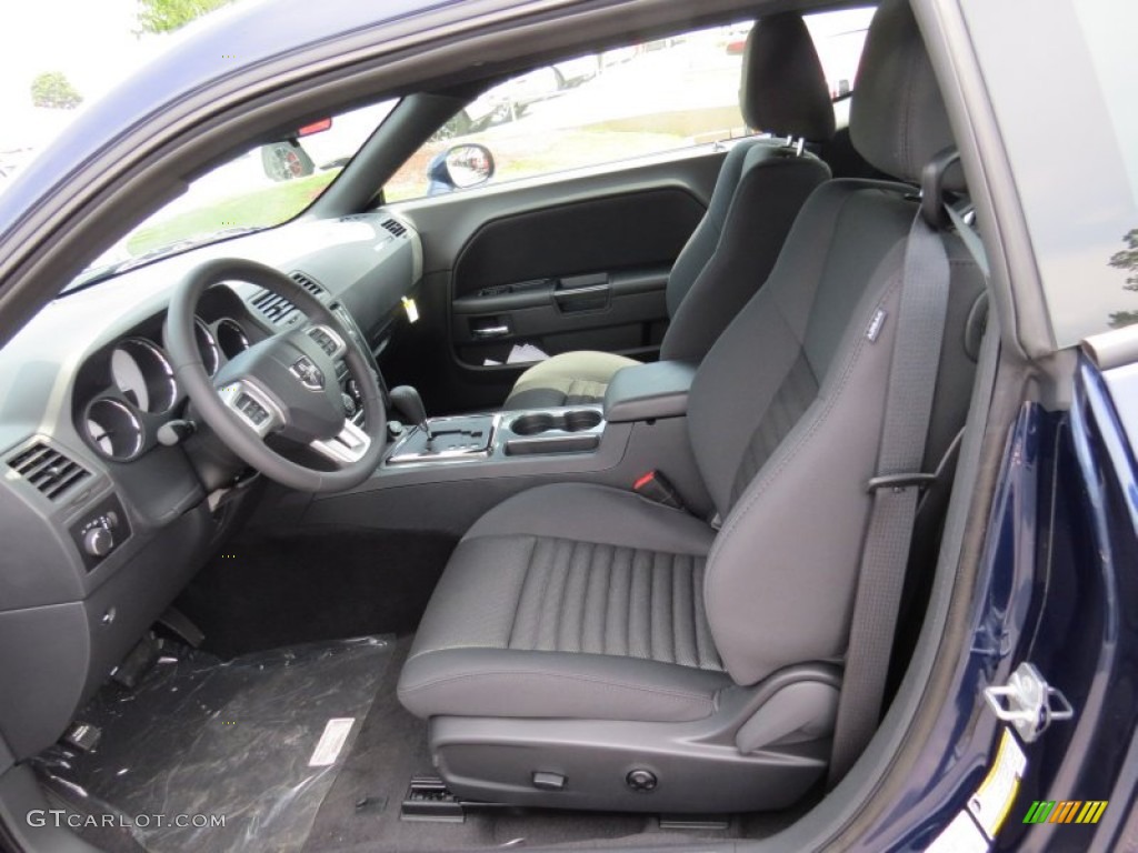 2014 Challenger SXT - Jazz Blue Pearl Coat / Dark Slate Gray photo #6