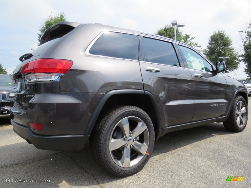 2014 Grand Cherokee Limited - Granite Crystal Metallic / New Zealand Black/Light Frost photo #3