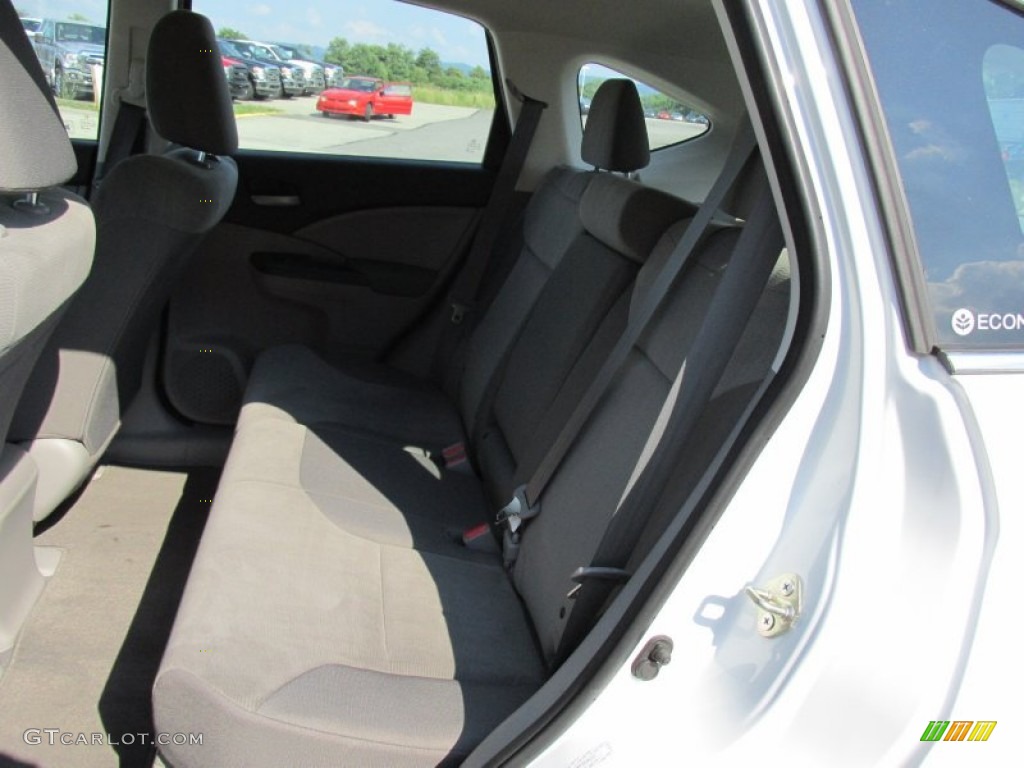 2012 CR-V LX 4WD - Taffeta White / Gray photo #8