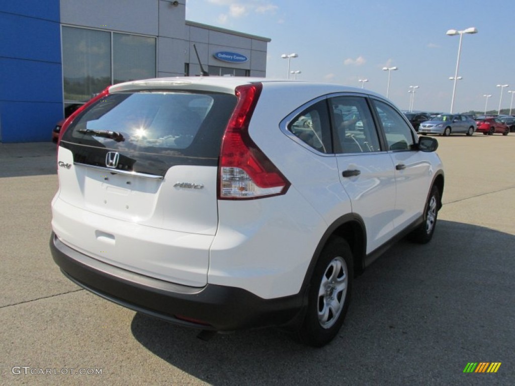 2012 CR-V LX 4WD - Taffeta White / Gray photo #18