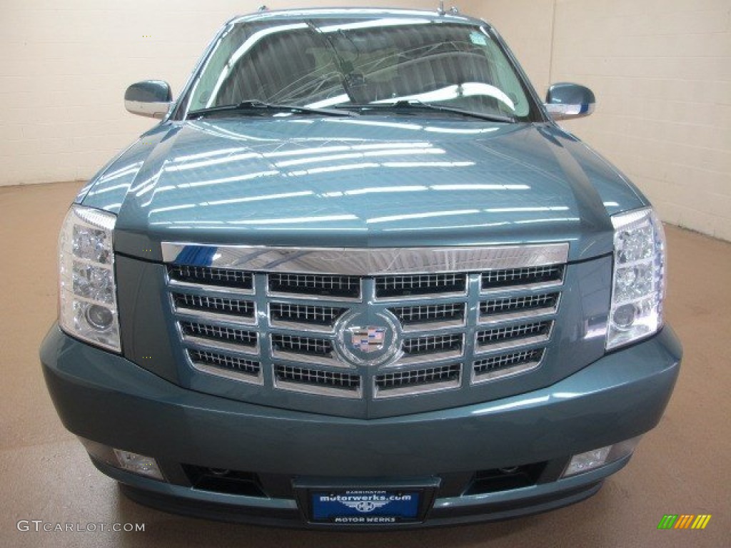 2008 Escalade ESV AWD - Stealth Gray / Ebony photo #2