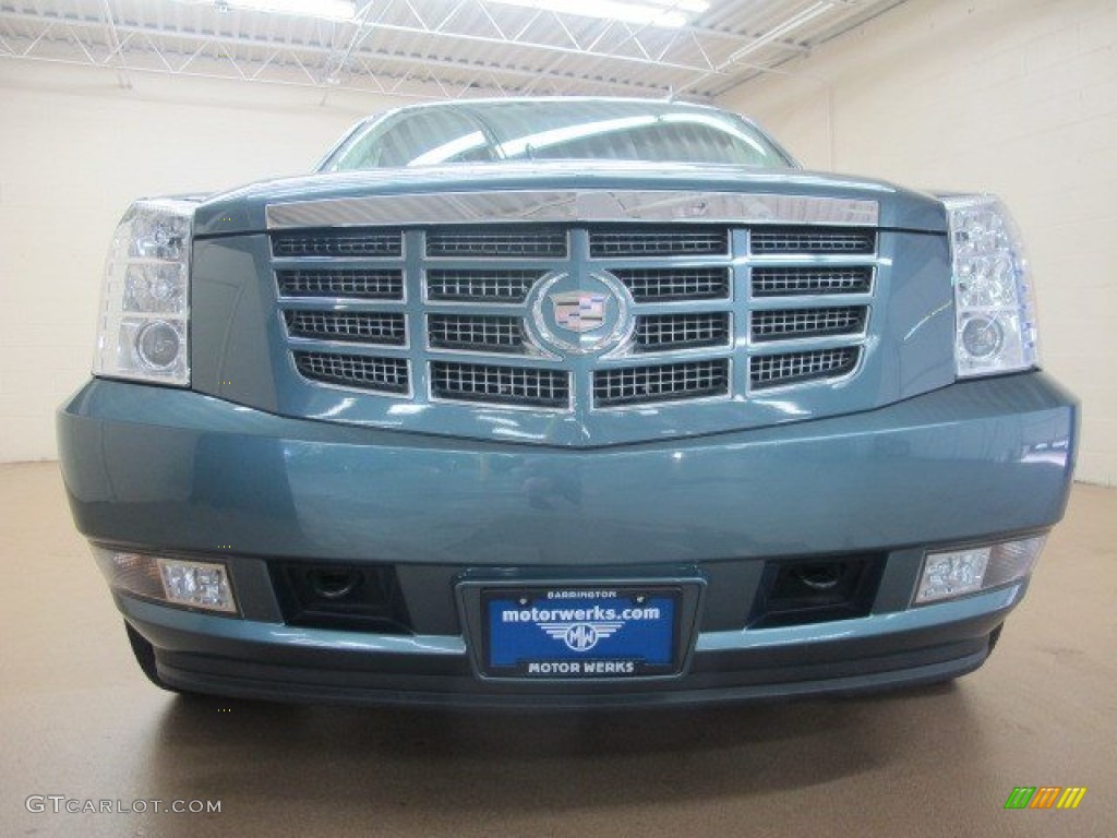 2008 Escalade ESV AWD - Stealth Gray / Ebony photo #3