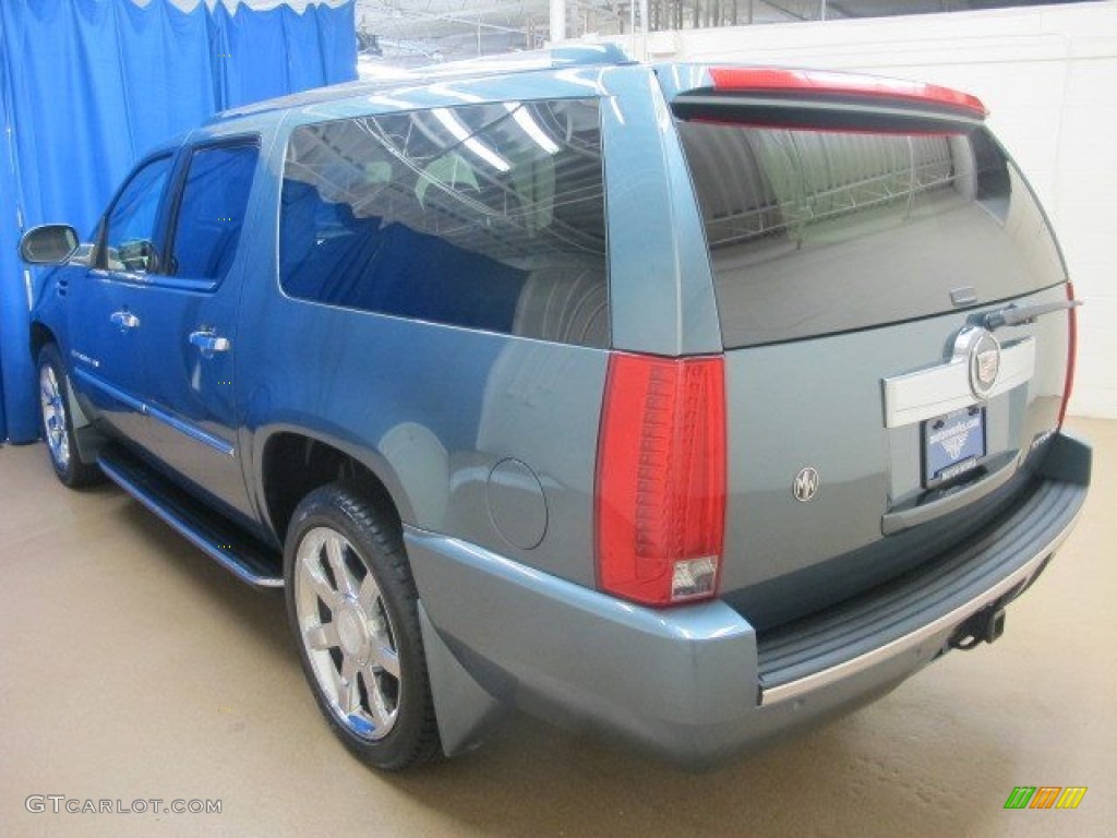 2008 Escalade ESV AWD - Stealth Gray / Ebony photo #6