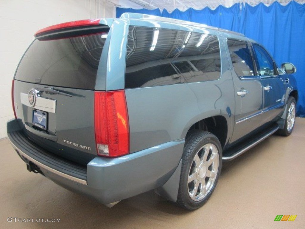 2008 Escalade ESV AWD - Stealth Gray / Ebony photo #8