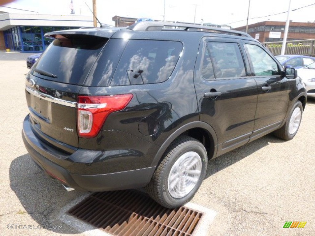 Tuxedo Black 2015 Ford Explorer 4WD Exterior Photo #95307343