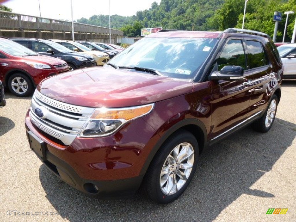 2015 Explorer XLT 4WD - Bronze Fire / Medium Light Stone photo #4