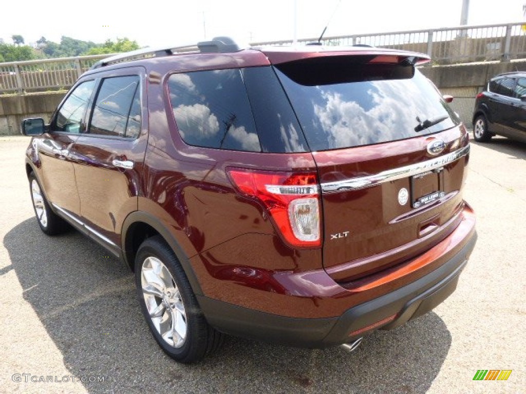 2015 Explorer XLT 4WD - Bronze Fire / Medium Light Stone photo #6