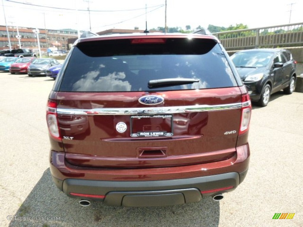 2015 Explorer XLT 4WD - Bronze Fire / Medium Light Stone photo #7