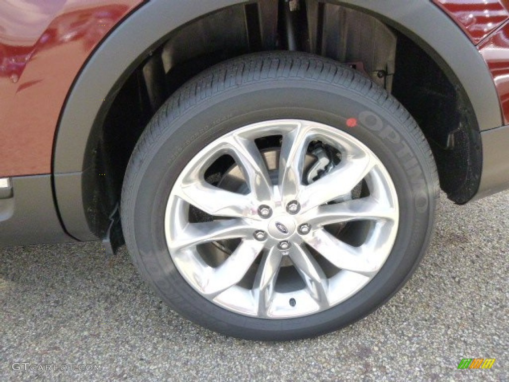 2015 Explorer XLT 4WD - Bronze Fire / Medium Light Stone photo #9