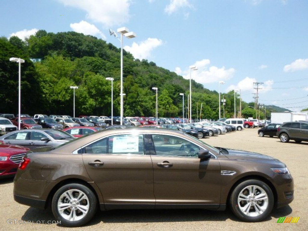 2015 Taurus SEL - Caribou Metallic / Dune photo #1