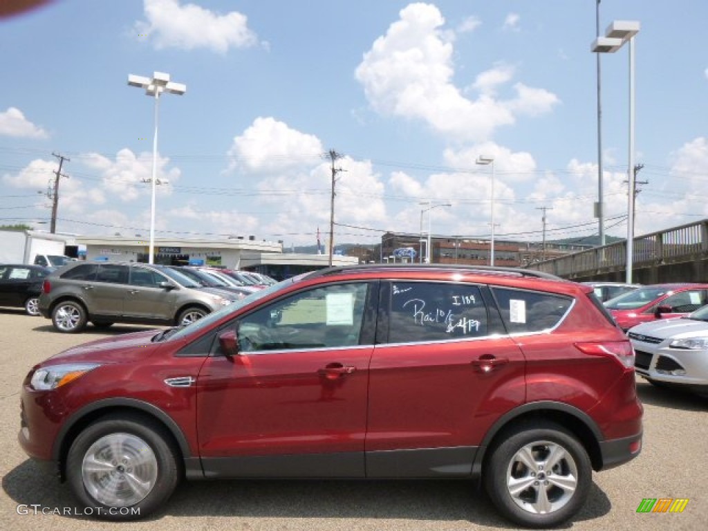 2014 Escape SE 2.0L EcoBoost 4WD - Sunset / Medium Light Stone photo #5