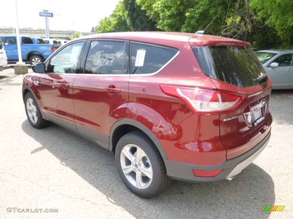 2014 Escape SE 1.6L EcoBoost 4WD - Sunset / Charcoal Black photo #6