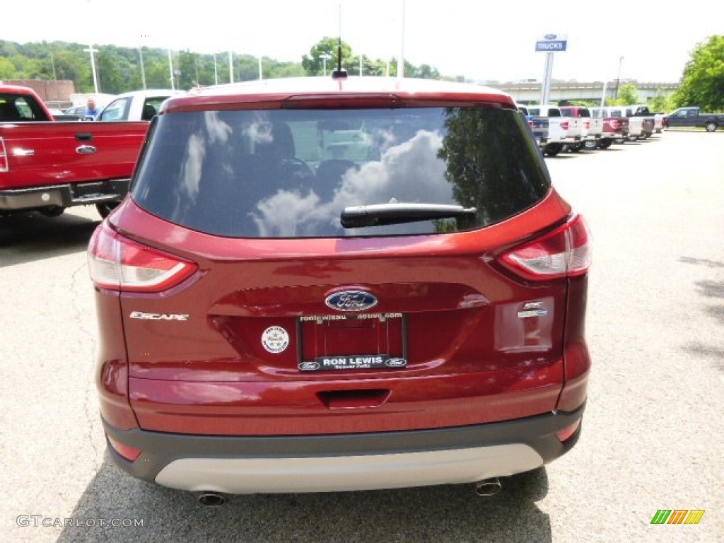 2014 Escape SE 1.6L EcoBoost 4WD - Sunset / Charcoal Black photo #7