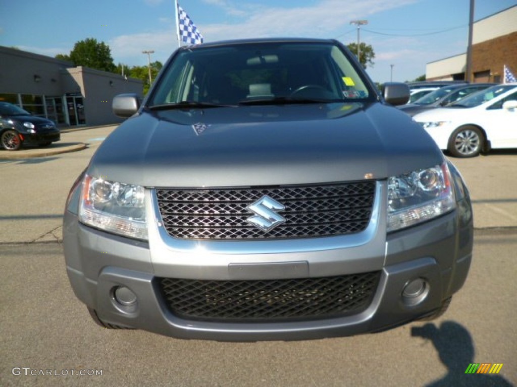 2010 Grand Vitara Premium 4x4 - Slate Grey Metallic / Black photo #2