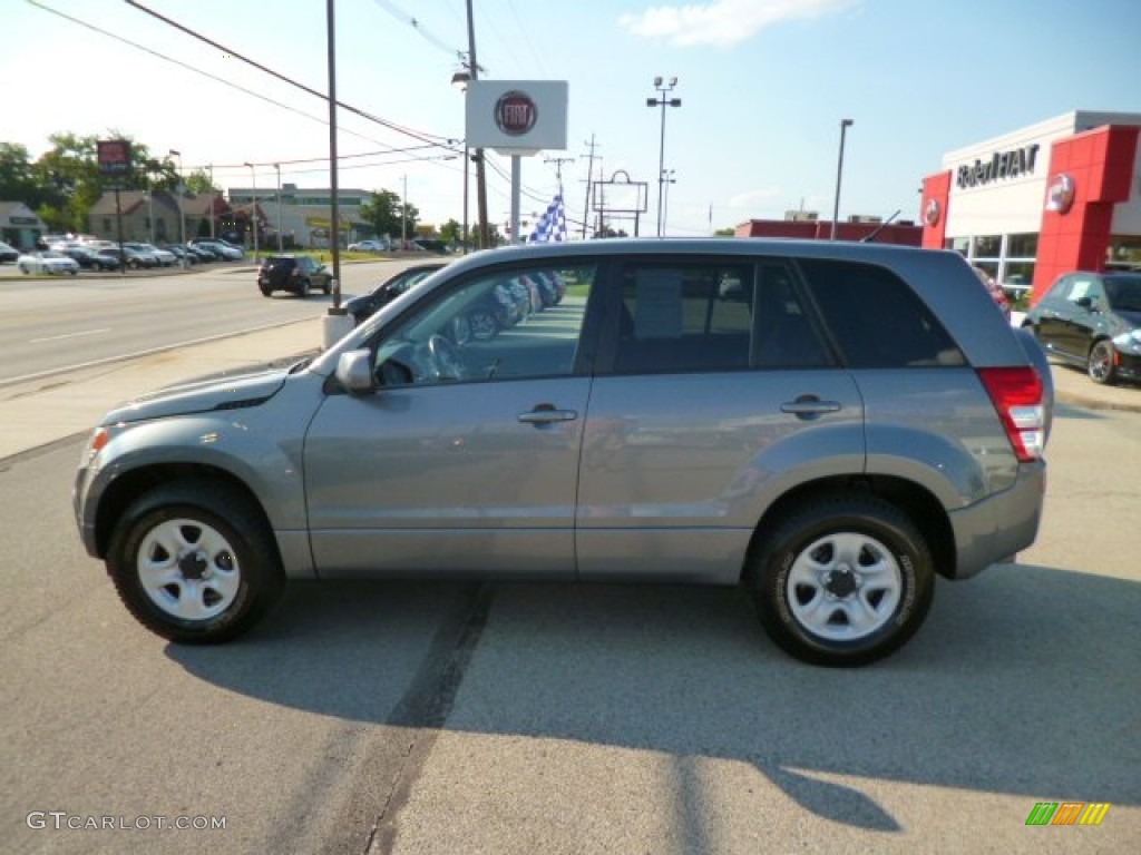 2010 Grand Vitara Premium 4x4 - Slate Grey Metallic / Black photo #4