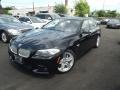 2012 Carbon Black Metallic BMW 5 Series 550i xDrive Sedan  photo #1