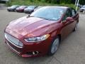 2014 Sunset Ford Fusion Titanium AWD  photo #4