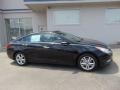 2011 Midnight Black Hyundai Sonata Limited  photo #2