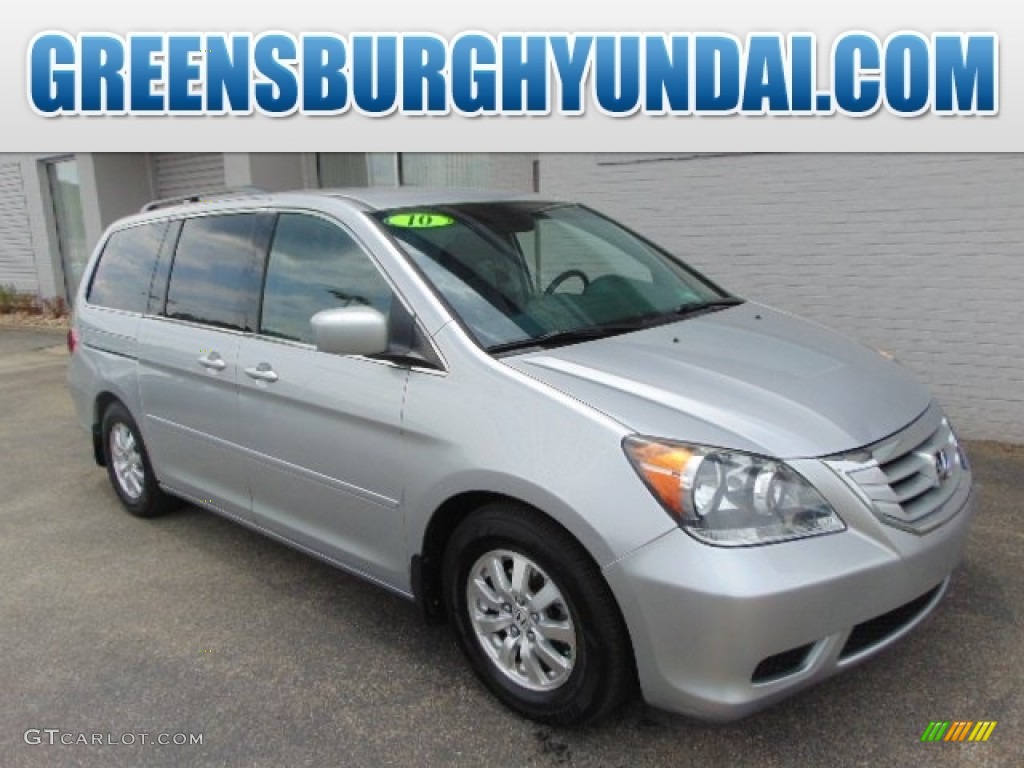 2010 Odyssey EX - Alabaster Silver Metallic / Gray photo #1