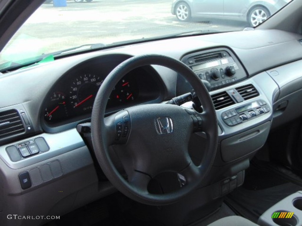 2010 Odyssey EX - Alabaster Silver Metallic / Gray photo #10