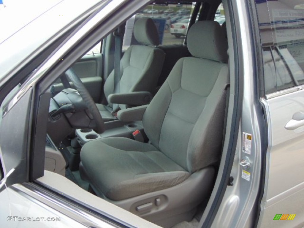 2010 Odyssey EX - Alabaster Silver Metallic / Gray photo #12