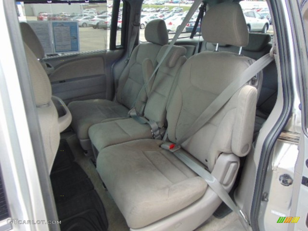 2010 Odyssey EX - Alabaster Silver Metallic / Gray photo #18