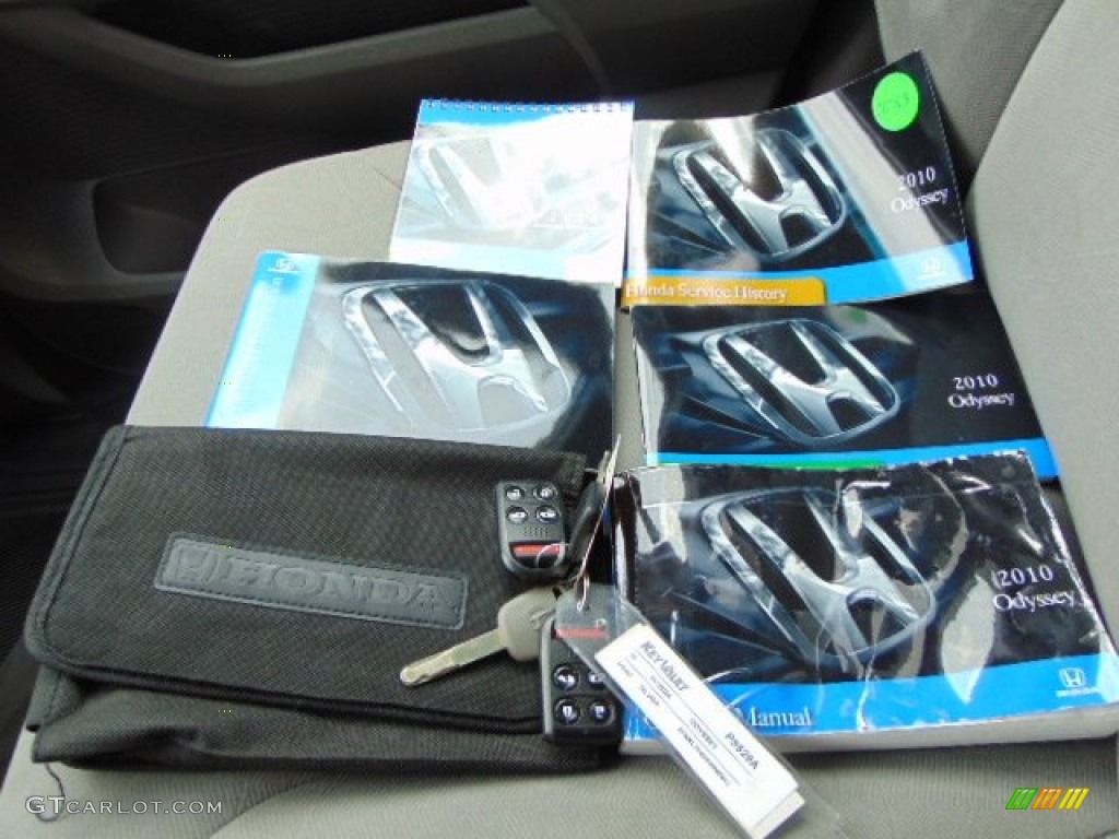 2010 Odyssey EX - Alabaster Silver Metallic / Gray photo #23