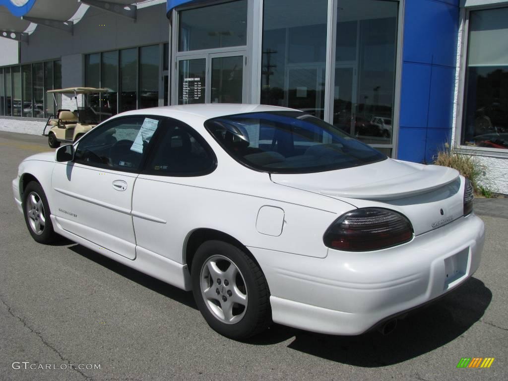 1998 Grand Prix GT Coupe - Bright White / Graphite photo #5