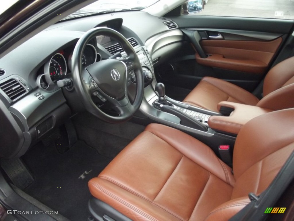 Umber Interior 2012 Acura TL 3.7 SH-AWD Technology Photo #95315767