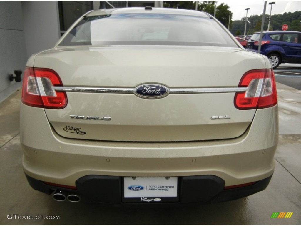 2011 Taurus SEL - Gold Leaf / Light Stone photo #3